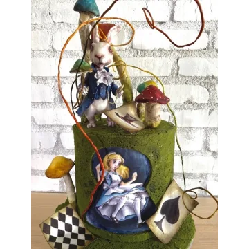 Торт «Алиса в стране чудес» (Елена Гнут)