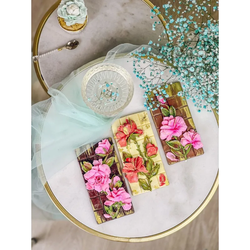 Уникальный курс по скульптурным цветам из шоколада (Екатерина Завирюха)