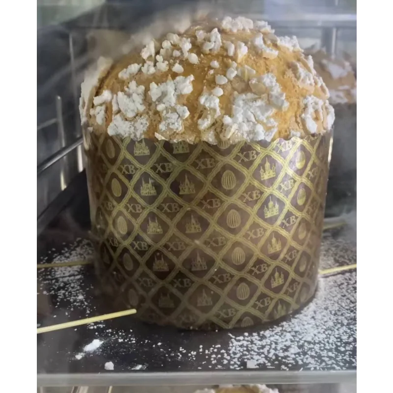 Панеттоне на закваске с вишней и клюквой (Людмила Букина)