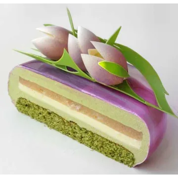 Муссовый торт "Личи-Матча"- тех.карта (smuglyanochka_)