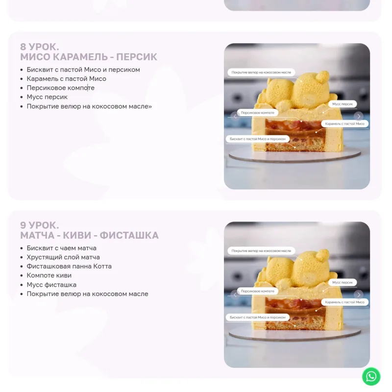 [Keycopastry] Муссовые бенто-торты (Александра Денисова)