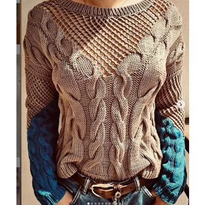 [Вязание]  Джемпер по мотивам «Кучинелли» (opferina)