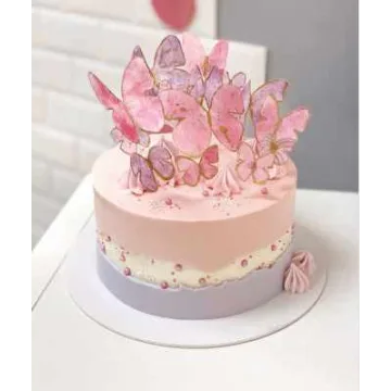 [Make Cake] Бисквитный торт «Тропический смузи» (Анастасия Лазарева)