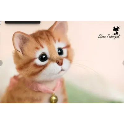 Видео-курс "Валяние игрушек из шерсти" (Елена Федоряк)