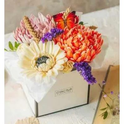 Курс по шоколадной флористике "Осень" (Екатерина Завирюха)