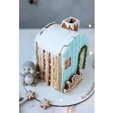 Видео-урок торт "Домик-медовик" (Ильзира Карагузина)