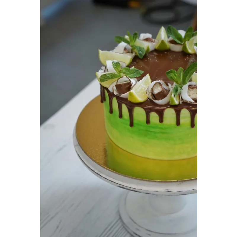 Торт "Кокосовый баунти-лайм" (Анна Ульянова, Anuta_maletina)