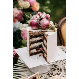 Торт Шоколадно-Мятный с малиной (Нюта Зеленская)