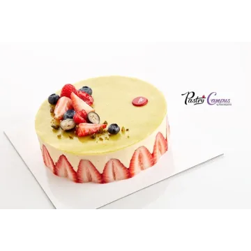 [PastryCampus] Фрезье с фисташковым кремом (Мария Селянина)