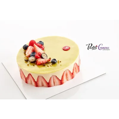 [PastryCampus] Фрезье с фисташковым кремом (Мария Селянина)