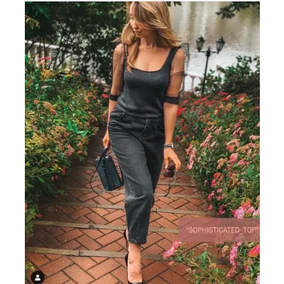 [Вязание]  Топ «Sophisticated» (feel.love.knit)