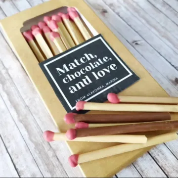 Спички из шоколада (Lakomka_marina)