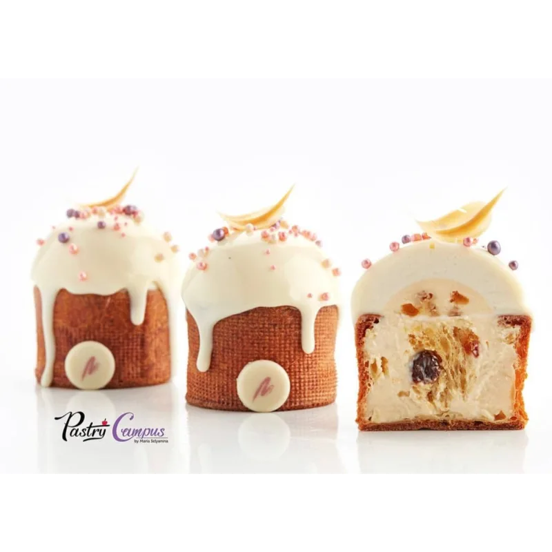 Пирожное "Кулич" (Мария Селянина, PastryCampus)