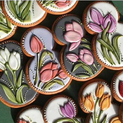 [Где торт?] Пряники к 8 марта (etno.pryanik)